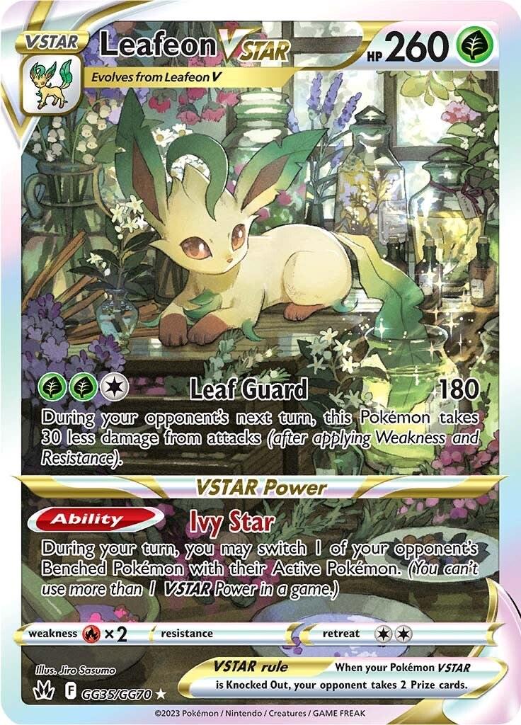 Leafeon VSTAR, Crown Zenith GG35/GG70